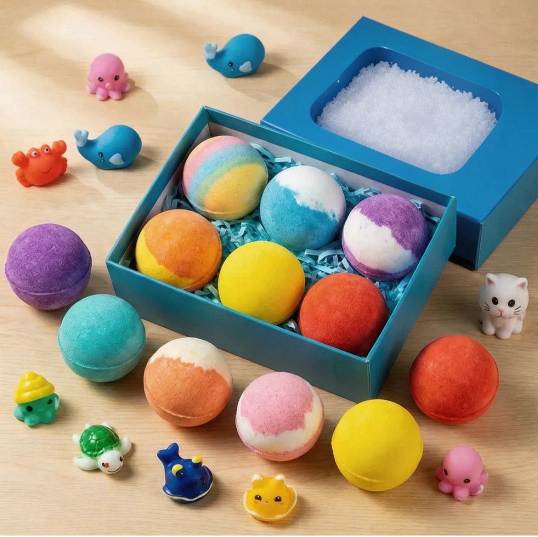 Organic Surprise Toy Bath Fizzies